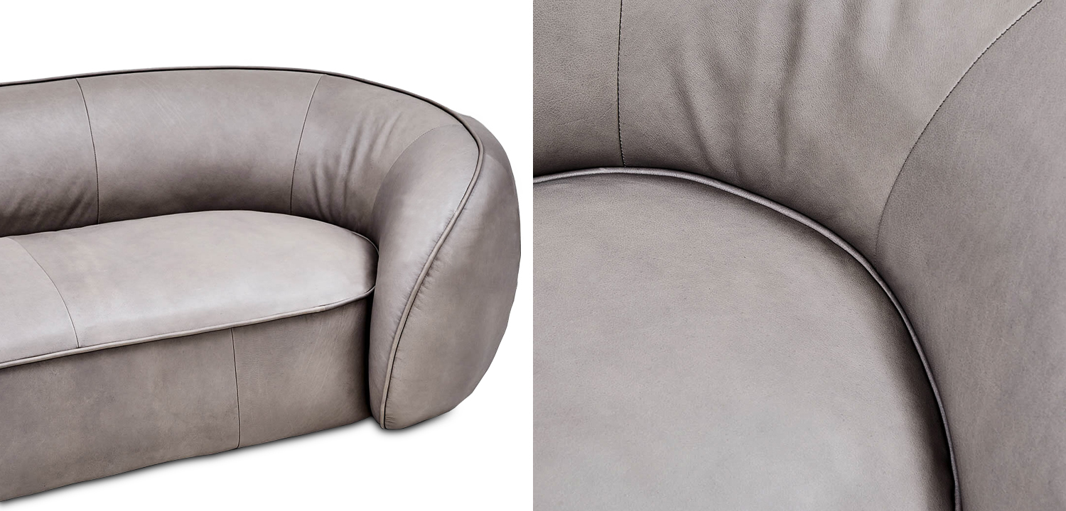 Диван натуральная кожа Hyades Sofa - фото