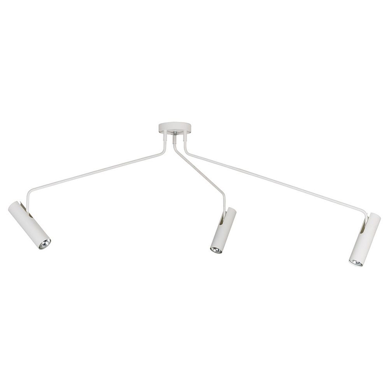 Потолочный светильник Tibo Branches Trumpet Tube white 3 Белый в Казани | Loft Concept 