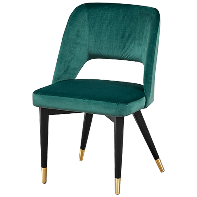 Стул Neasan Stool turquoise Черный Бирюзовый Латунь в Казани | Loft Concept 