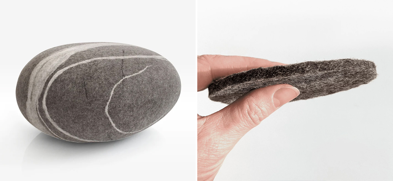 Пуф - Камень Волна - фото №1