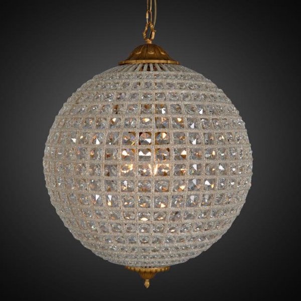 Люстра RH 19th c. Casbah Crystal Pendant 63 Темная бронза винтаж в Казани | Loft Concept 