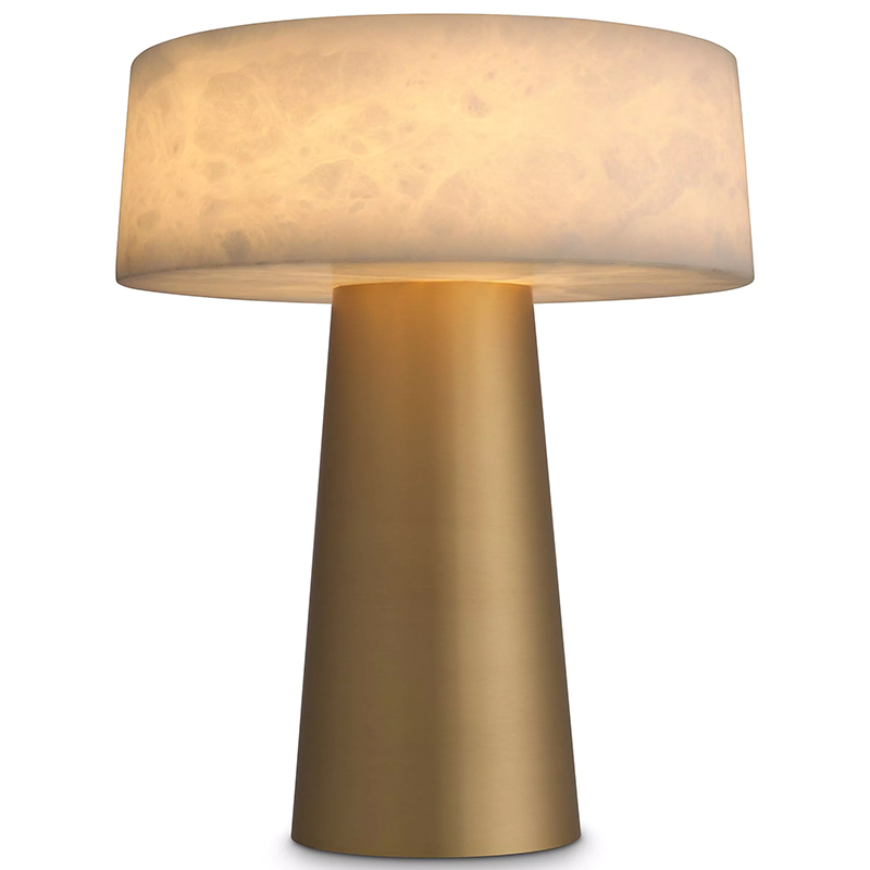 Настольная лампа Eichholtz Table Lamp Cinco Латунь Бежевый в Казани | Loft Concept 