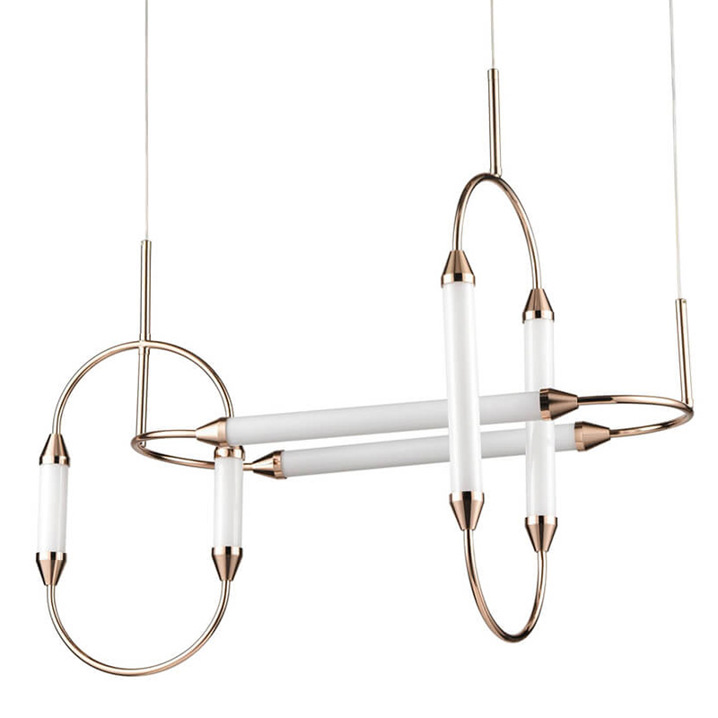 Люстра Giopato & Coombes CIRQUE chandelier Skyline Medium Gold Золотой в Казани | Loft Concept 