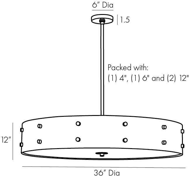 Люстра Arteriors HOCKLEE CHANDELIER в Казани