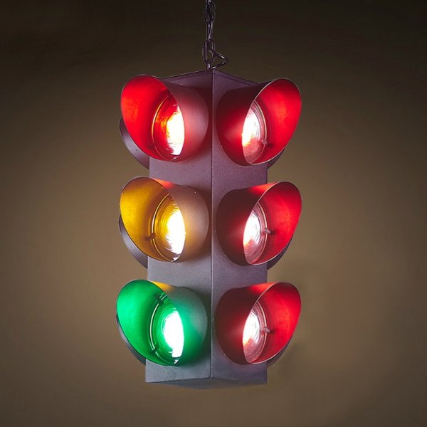 Подвесной светильник Светофор Loft Traffic Light Pendant  в Казани | Loft Concept 