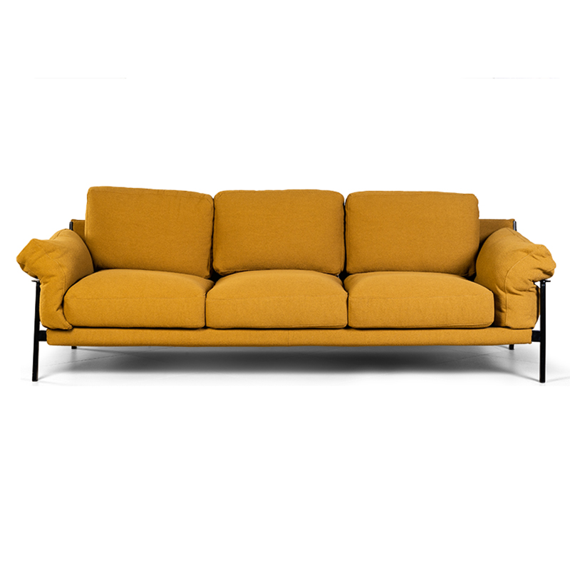 Диван Harald Mustard Sofa Горчичный в Казани | Loft Concept 