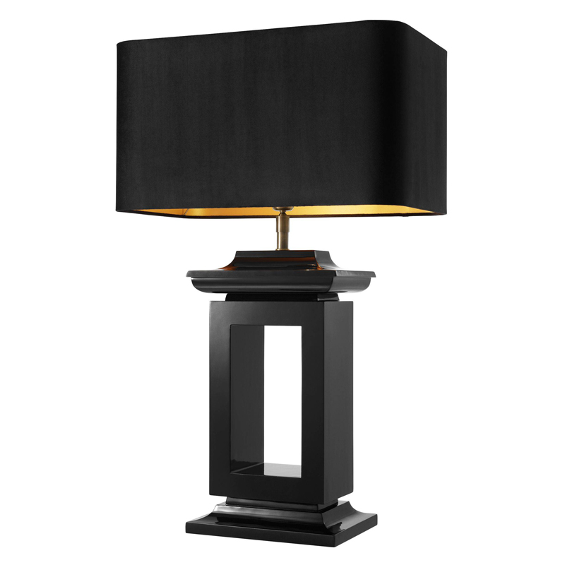 Настольная лампа Eichholtz Table Lamp Mandarin Черный в Казани | Loft Concept 