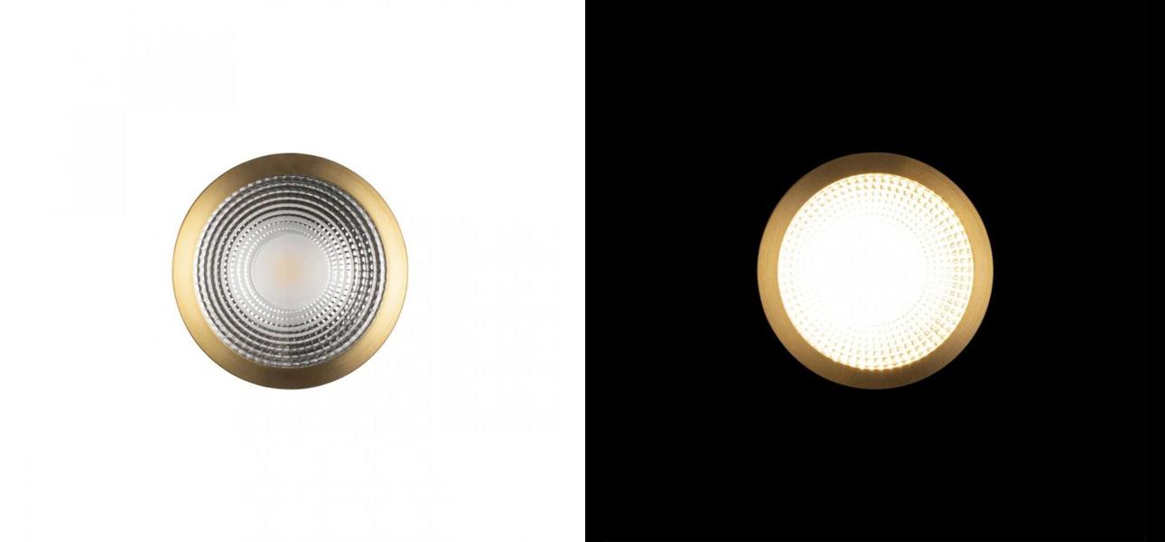 Светильник потолочный Top View Gold 35 см - фото