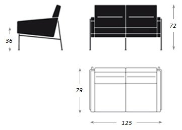 Диван 3300 series 2 seater  в Казани