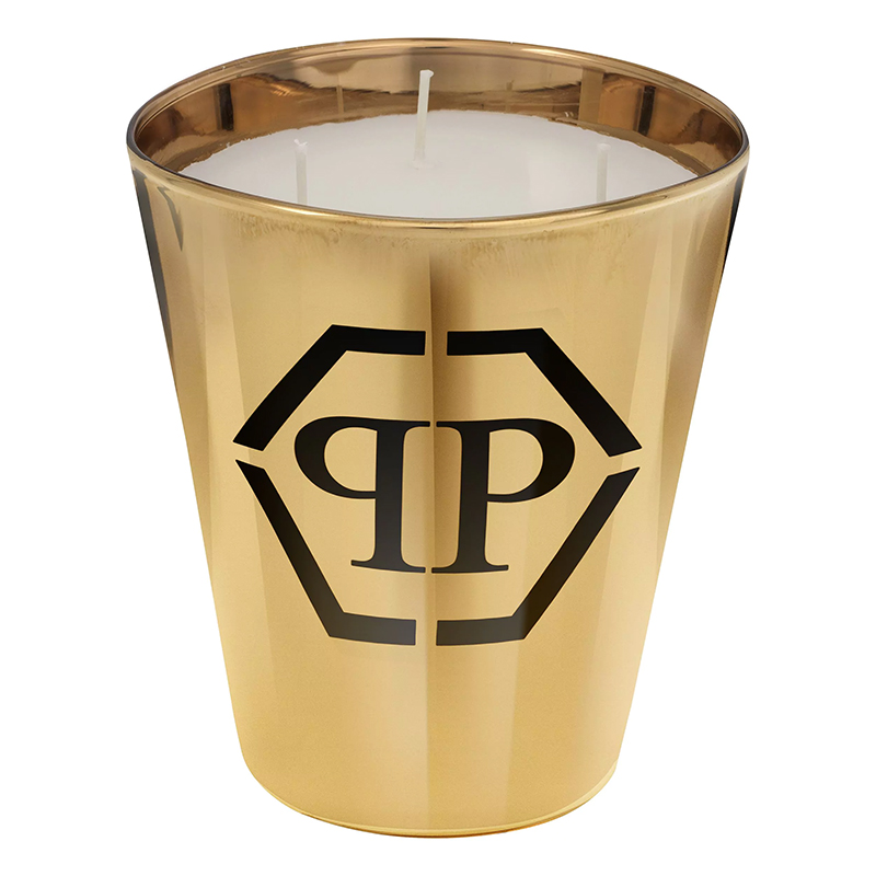 Свеча Philipp Plein Candle Empire Gold M Золотой Черный Белый в Казани | Loft Concept 