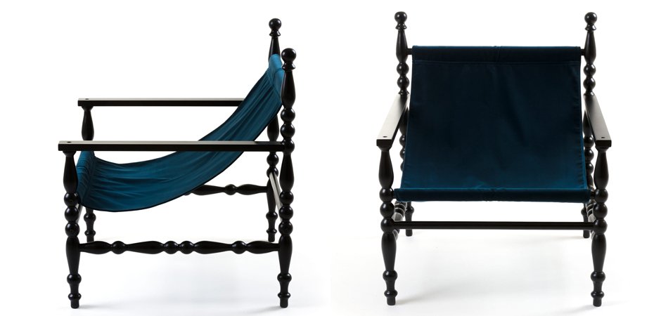 Кресло Seletti Heritage Armchair Blue - Loft-Concept в Казани