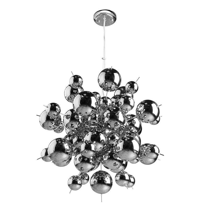 Люстра Bubbles of Mercury Chandelier Темный хром в Казани | Loft Concept 