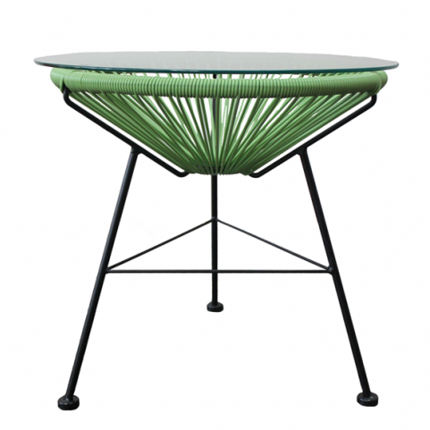 Приставной стол Acapulco side table Green Морская синь Желтый Зеленый Белый Оранжевый Черный в Казани | Loft Concept 