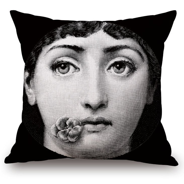 Декоративная подушка Fornasetti 010  в Казани | Loft Concept 