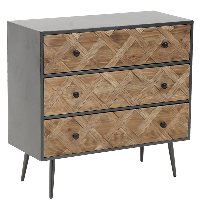 Комод Fidelia Chest of Drawers Древесина Черный в Казани | Loft Concept 