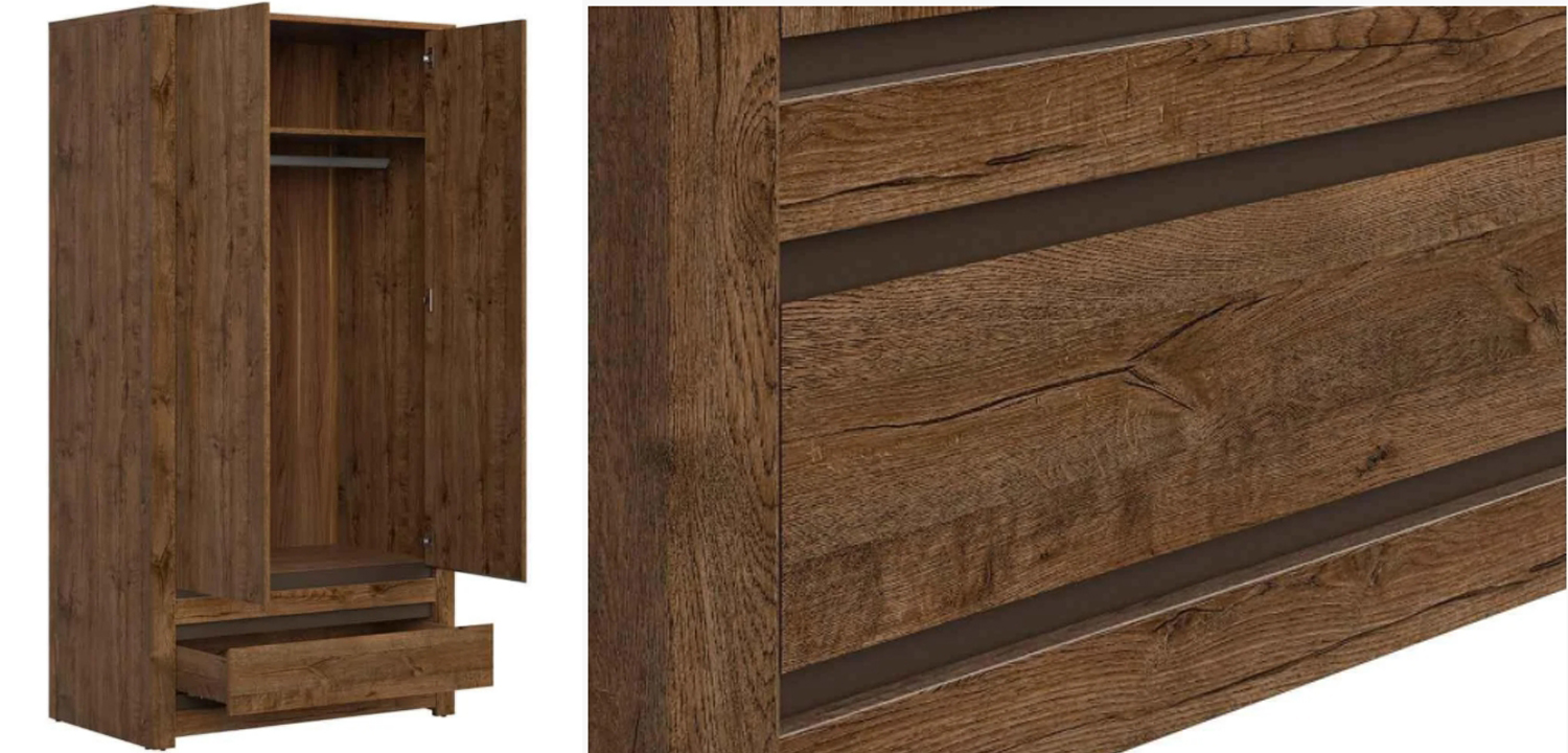 Шкаф Helga Wardrobe две двери - фото