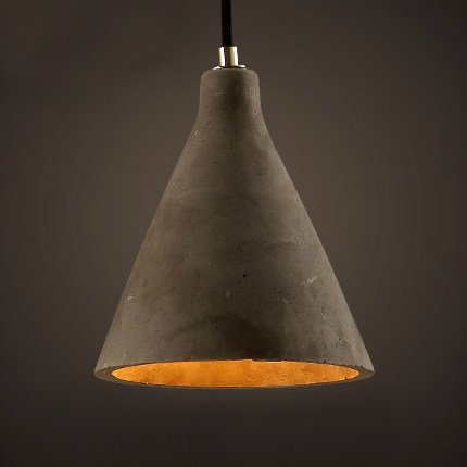 Подвесной светильник Art Concrete Pendant №4 Серый в Казани | Loft Concept 