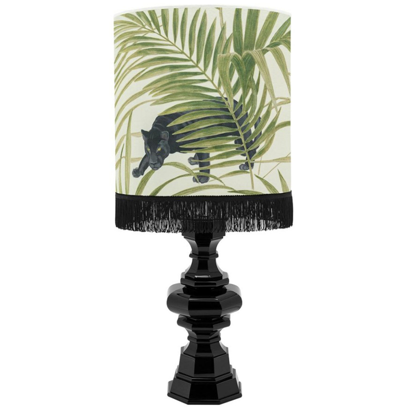 Настольная лампа Table Lamp Empire Velvet White Green Белый Черный Зеленый в Казани | Loft Concept 