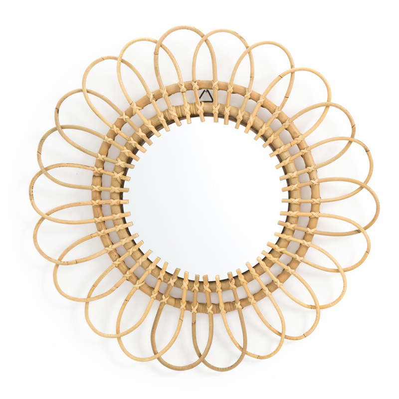 Зеркало Mirror Rattan Flower I  в Казани | Loft Concept 