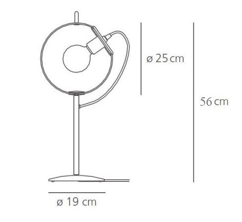 Лампа Miconos table в Казани