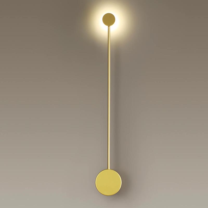 Бра Pin Wall Light Gold 70 Золотой в Казани | Loft Concept 