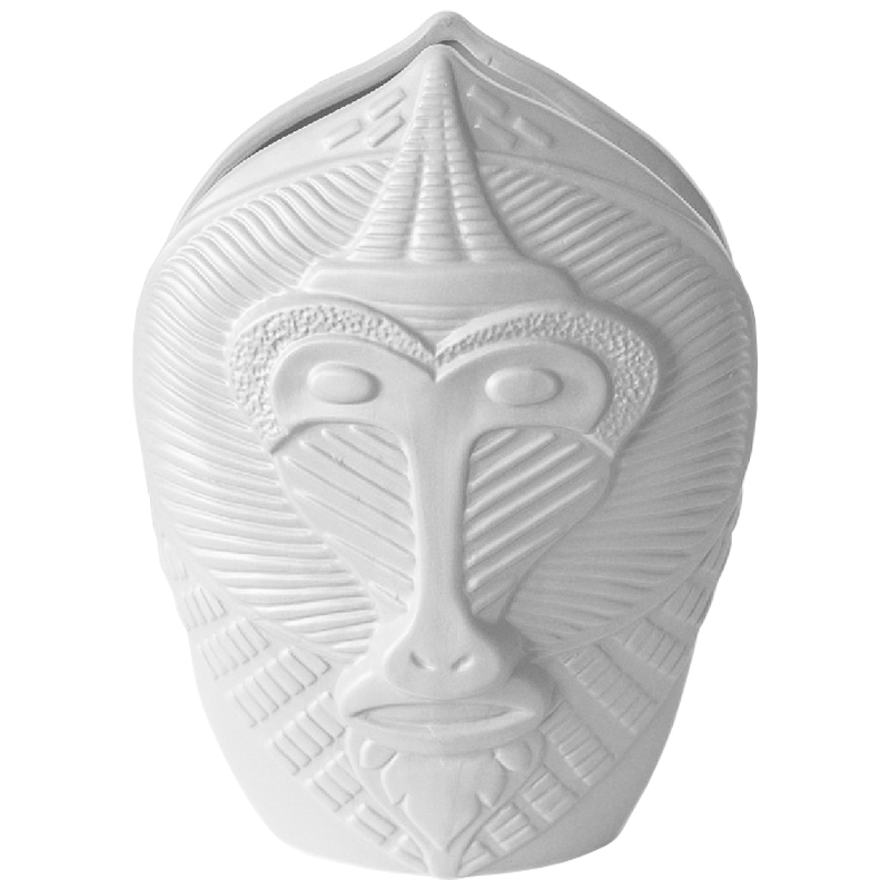 Ваза Color Monkey Vase white II Белый в Казани | Loft Concept 