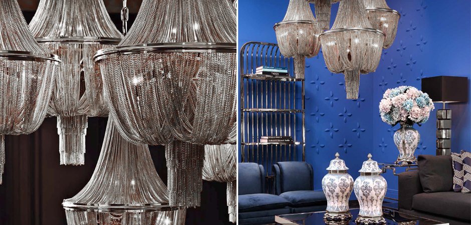 Люстра Chandelier Martinez Nickel L - Loft-Concept в Казани