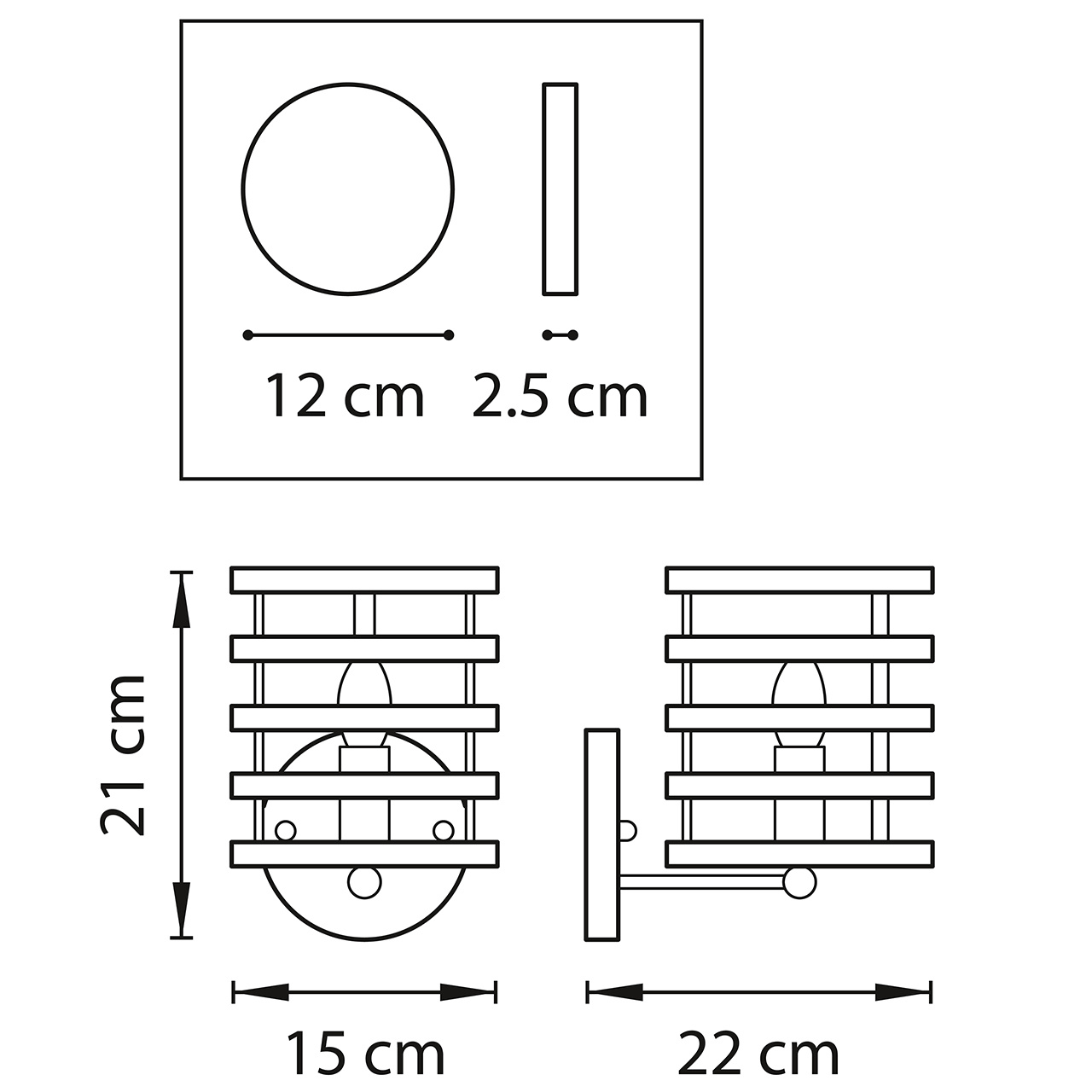 Бра Gold Stripes Sconces в Казани