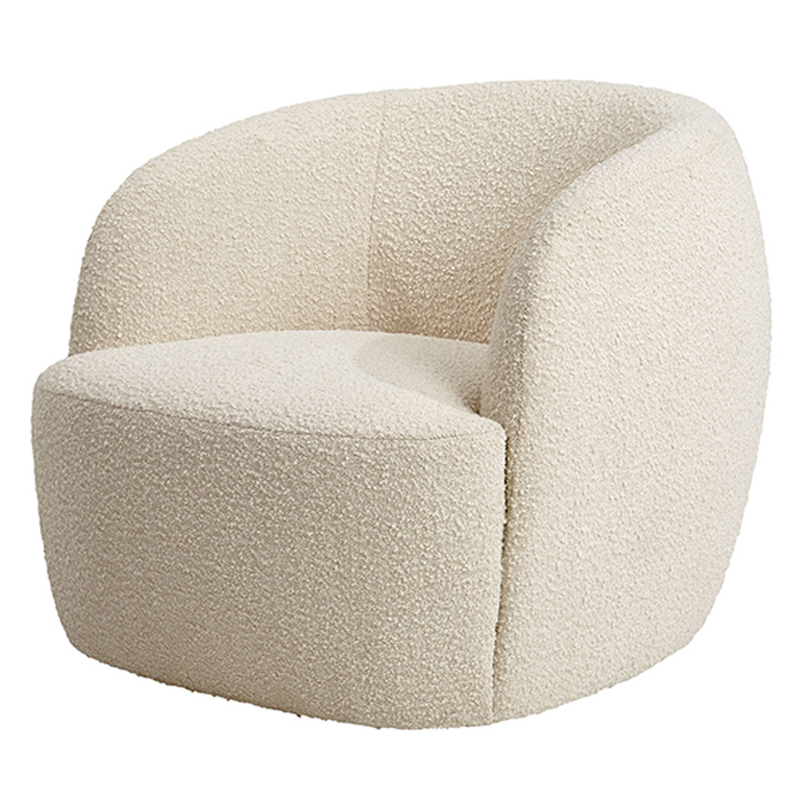 Кресло Boucle Armchair Pacific Белый в Казани | Loft Concept 