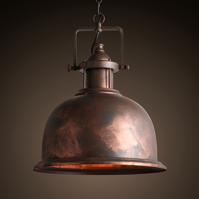 Люстра Old Copper Pendant Big Медь в Казани | Loft Concept 