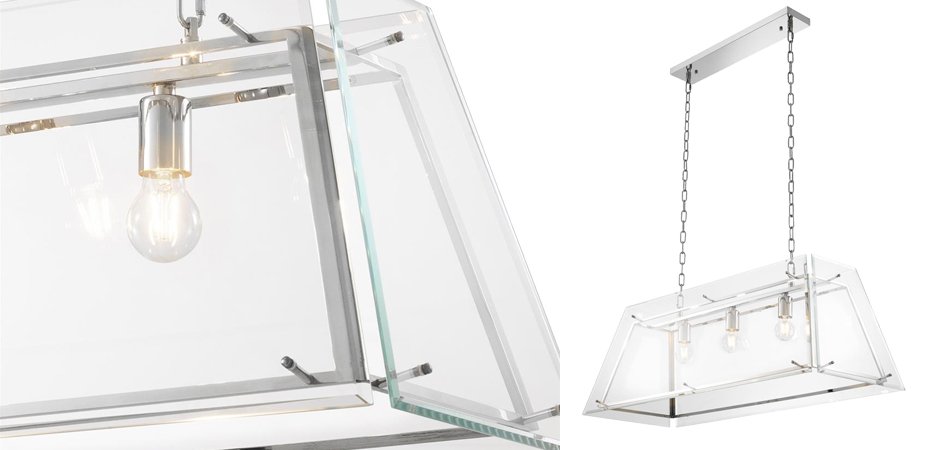 Люстра Chandelier Azure L Nickel - Loft-Concept в Казани