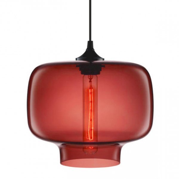 Подвесной светильник Jeremy Pyles Jeremy Oculo Pendant Light Красный (Red) Дымчатый (Smoke) Сливовый (Plum) Сапфир (Sapphire) Шоколад (Chocolate) Кристалл (Crystal) Серый (Gray) Янтарь (Amber) в Казани | Loft Concept 