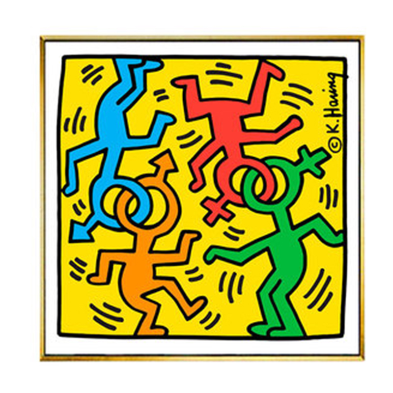 Постер Keith Haring 18 Мульти в Казани | Loft Concept 