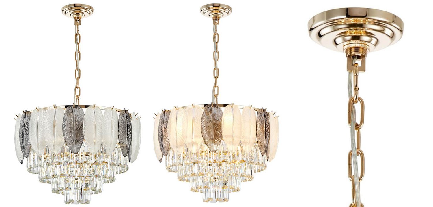 Люстра Crystal in Petals Chandelier 51 - фото