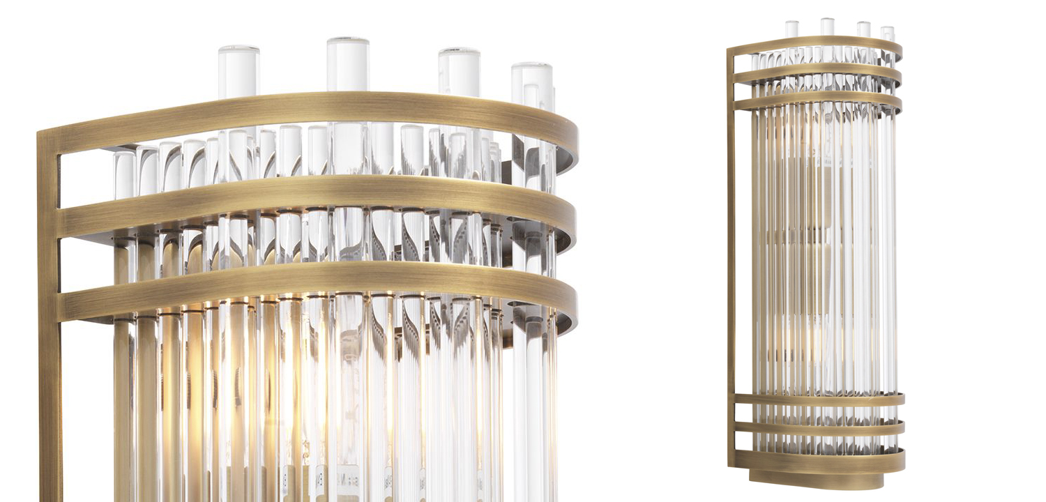 Бра Eichholtz Wall Lamp Gulf S Brass - фото