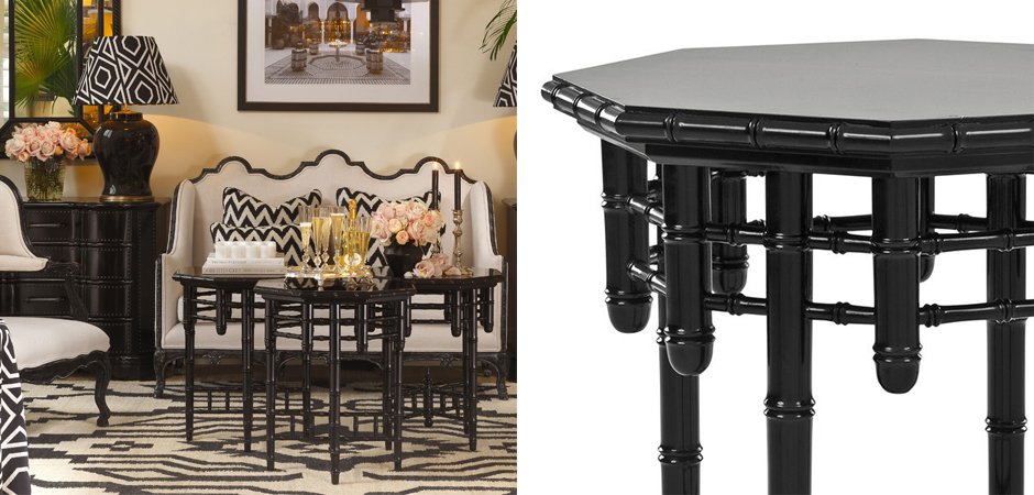 Приставной стол Eichholtz Side Table Octagonal - Loft-Concept в Казани