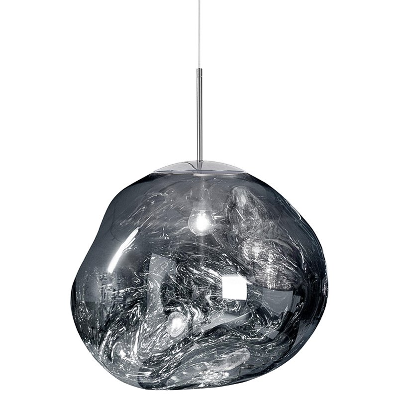 Подвесной светильник Tom Dixon Melt Pendant Silver Серый Серебряный в Казани | Loft Concept 