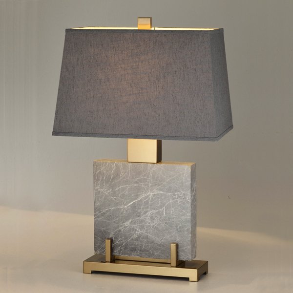 Настольная лампа Table lamp marble Grey Серый в Казани | Loft Concept 