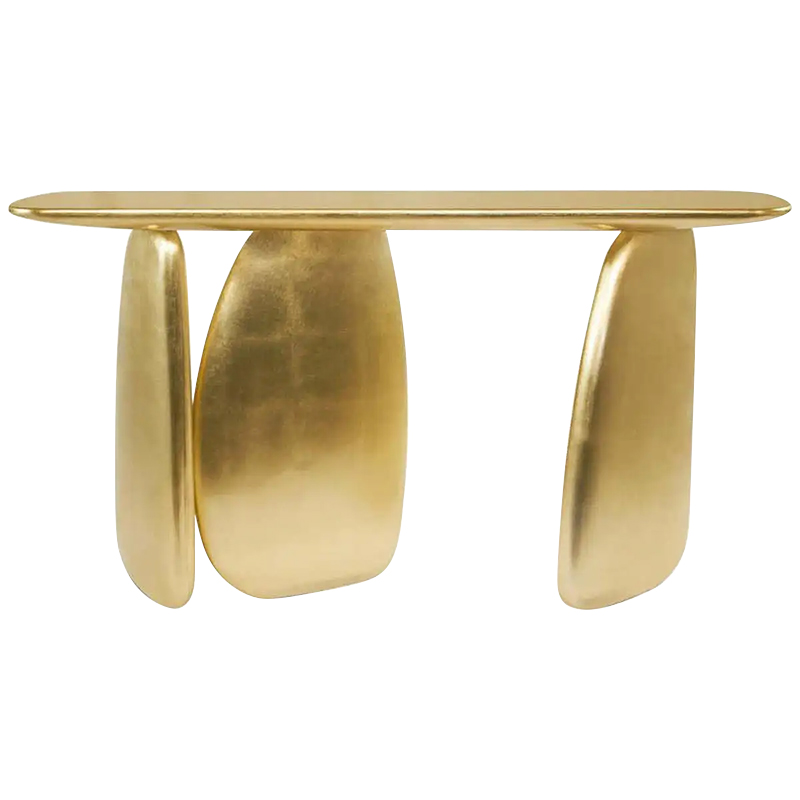 Консоль Design Console Table Gold Золотой в Казани | Loft Concept 