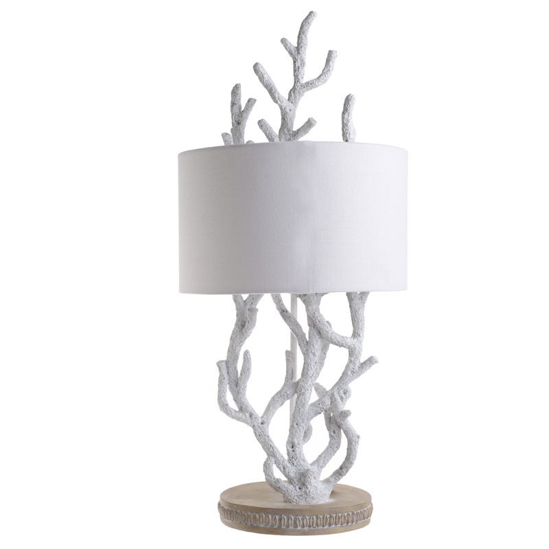 Настольная лампа Coral Decor Table lamp Белый в Казани | Loft Concept 