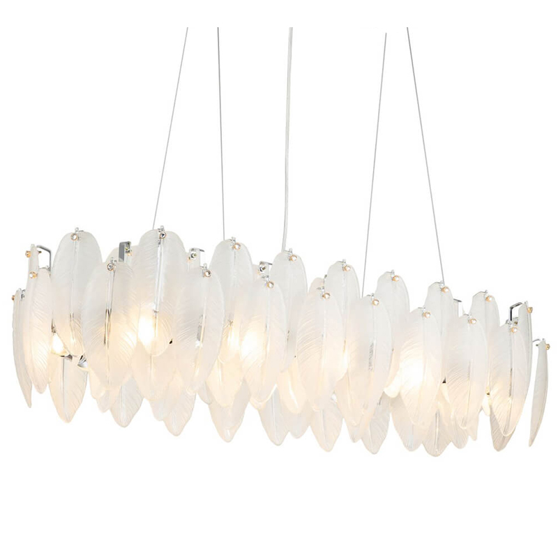 Люстра Bud Petals Chandelier Chrome Line Хром в Казани | Loft Concept 