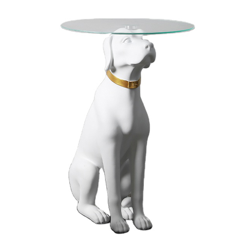 Приставной стол White Dog Table Белый в Казани | Loft Concept 