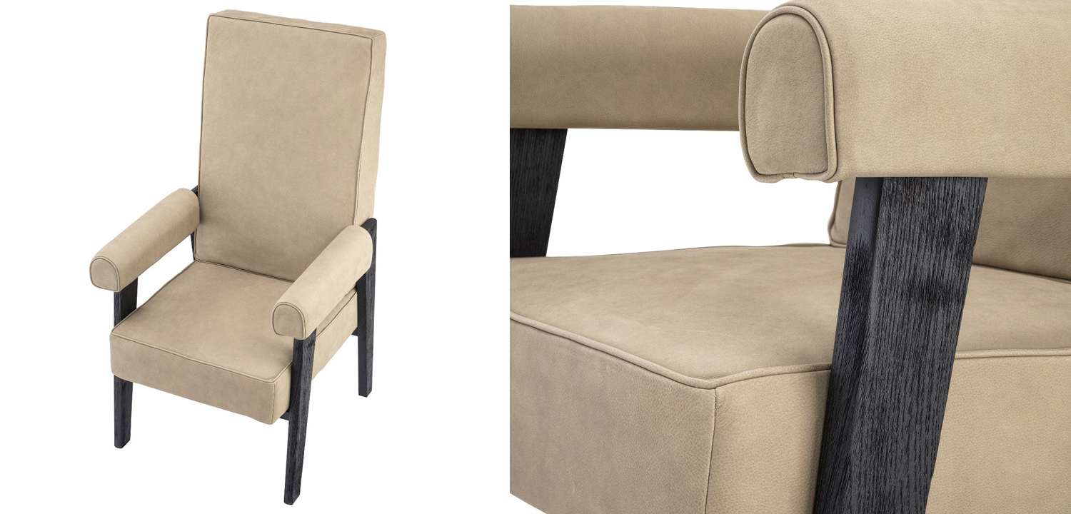 Кресло Eichholtz Chair Milo High - фото