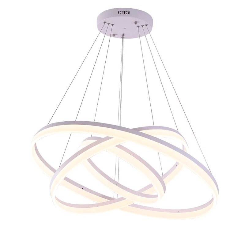 Люстра Chandeliers Rings White Белый в Казани | Loft Concept 