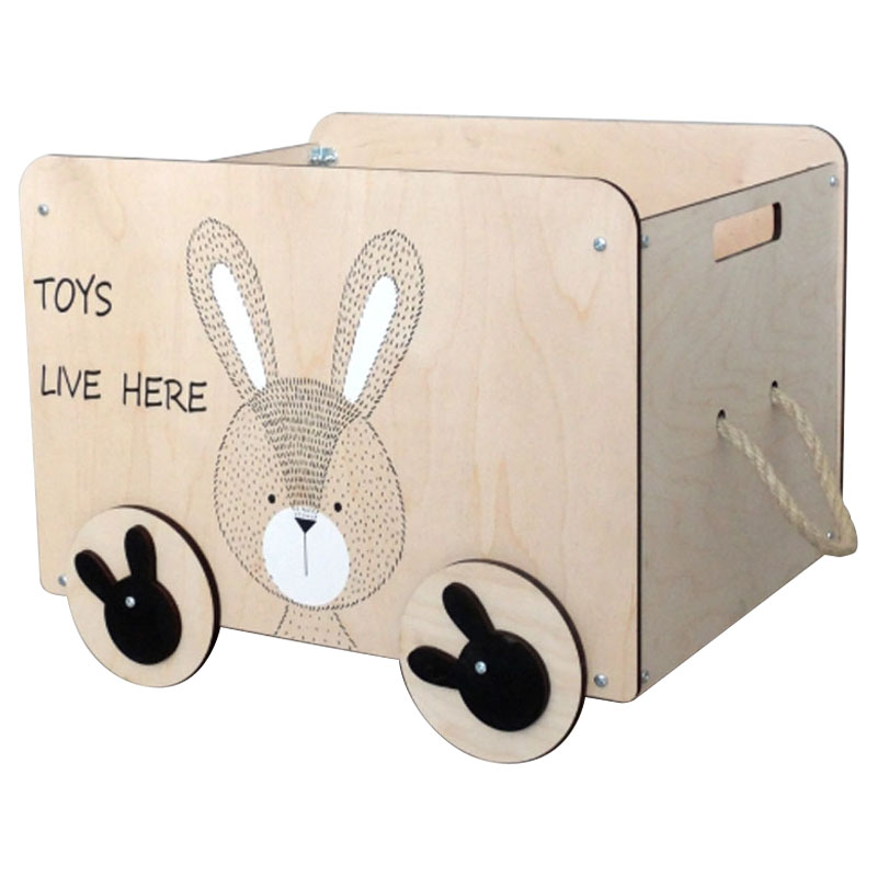 Ящик Wooden Box Bunny  в Казани | Loft Concept 