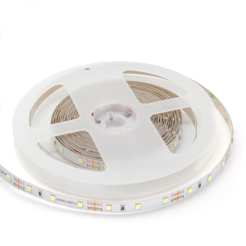 Комплект светодиодной ленты 4,8W/m 60LED/m 3528SMD холодный белый 5M Белый в Казани | Loft Concept 