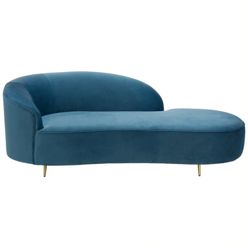 Диван Salvaire Lounge Sofa blue Синий в Казани | Loft Concept 