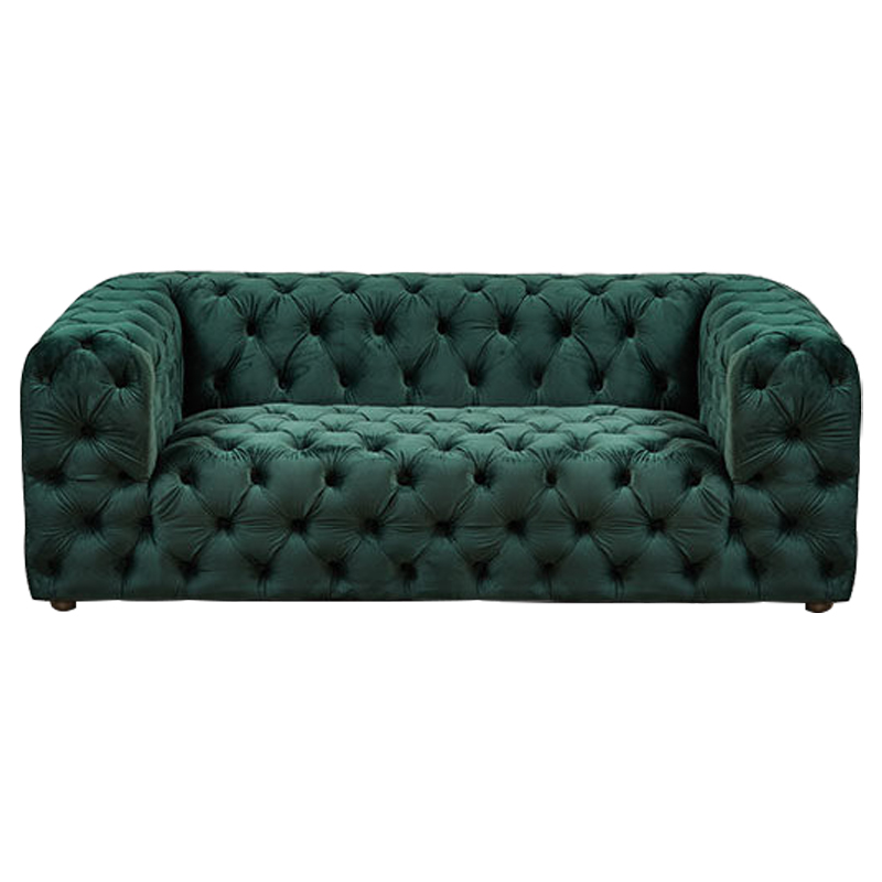 Диван Green Soho Tufted Sofa Зеленый Зеленый в Казани | Loft Concept 