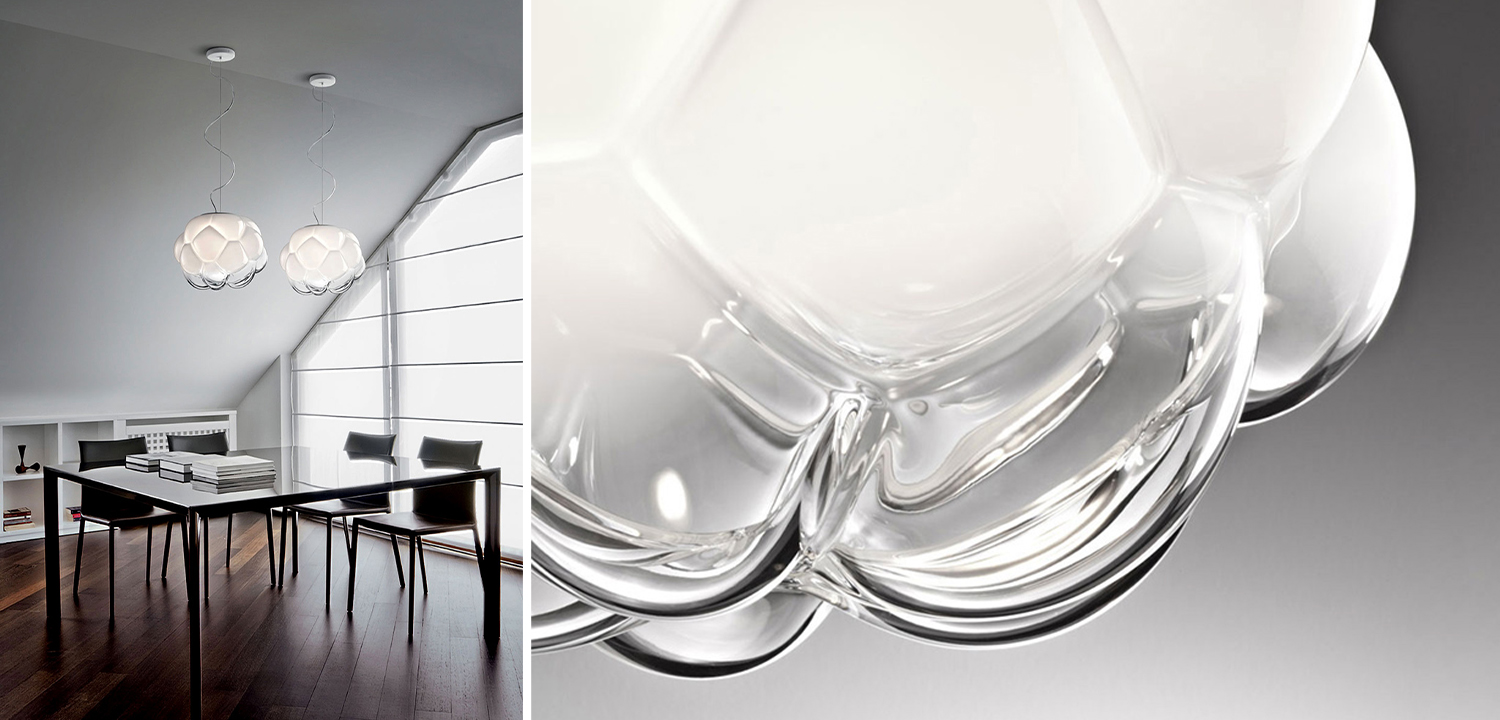 Подвесной светильник Fabbian Cloudy Hanging Lamp - фото №1