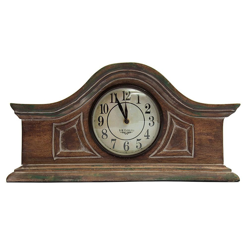 Настольные часы Classic Table Clock mango tree Древесина в Казани | Loft Concept 